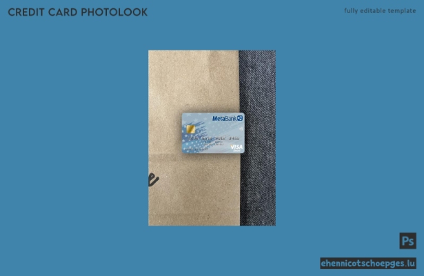 USA, South Dakota: Metabank Visa-Karte – Fotobeispiel-Vorschau
